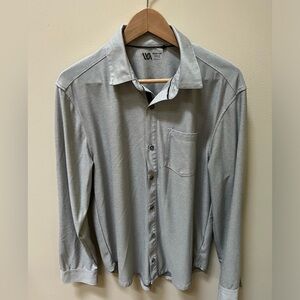 VRST casual men’s knit button down shirt